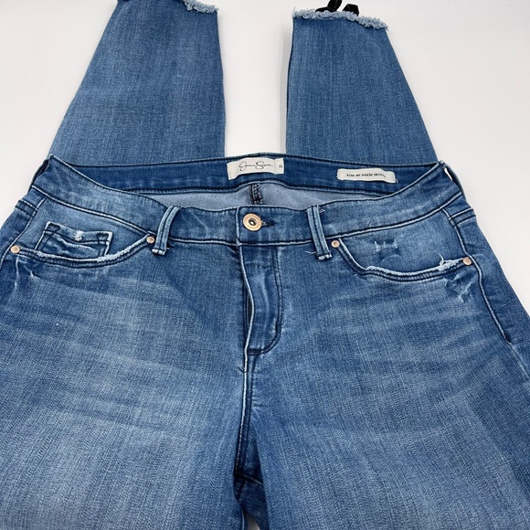 Jessica Simpson Skinny Jeans With Lace Up … - Picture 5 of 7